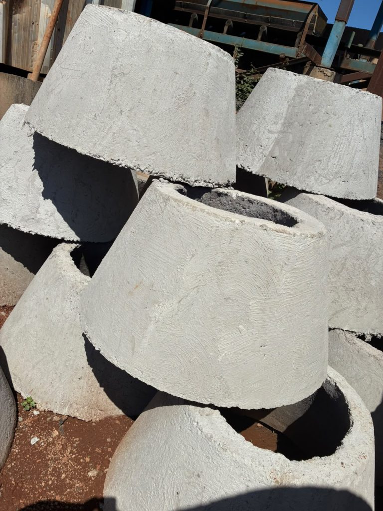 Cone de concreto